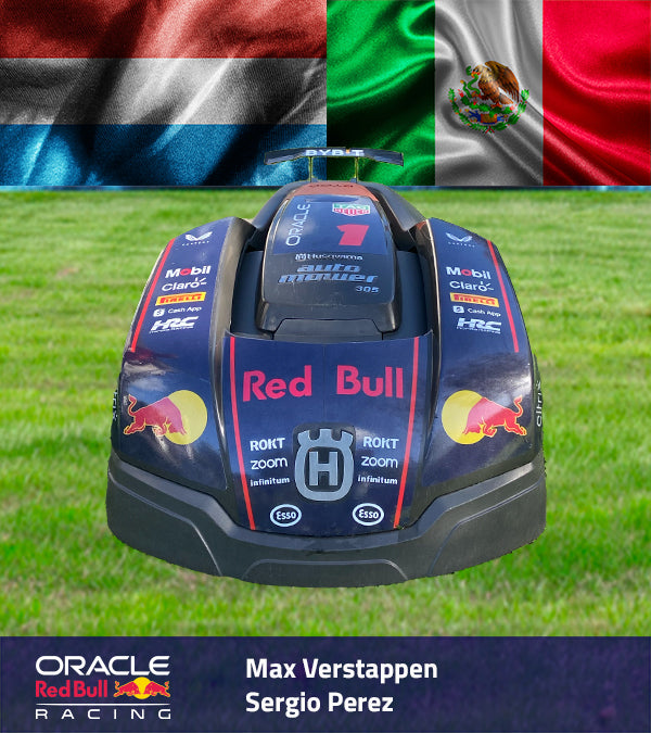 F1-Team-Aufkleber für Husqvarna Automower Robomows –