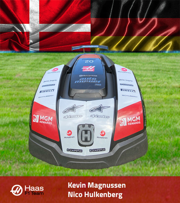 Autocollants MoneyGram Haas F1 Team 2023