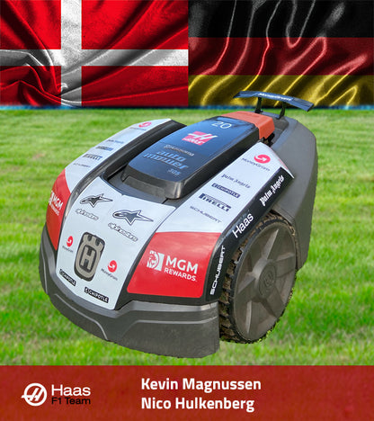 Conjunto de calcomanías MoneyGram Haas F1 Team 2023