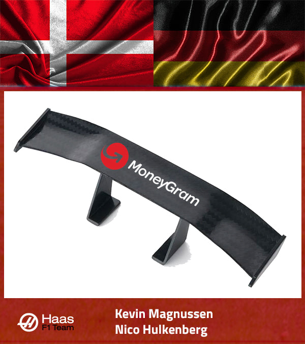 Conjunto de calcomanías MoneyGram Haas F1 Team 2023